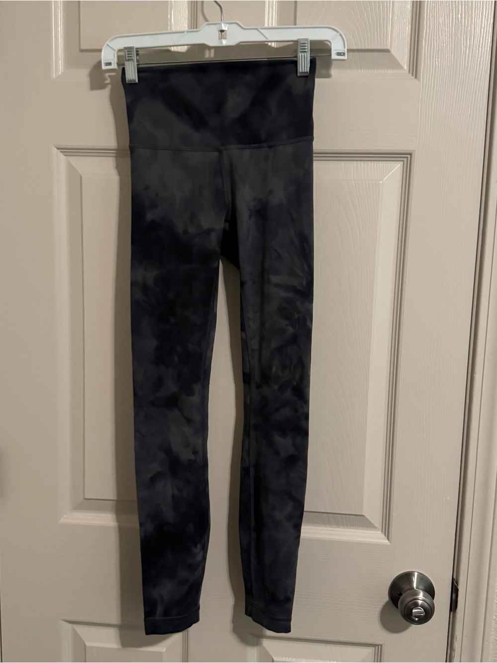 Lululemon Wunder High-Rise Crop 25" Diamond Dye Pitch Grey Graphite Grey Size 2